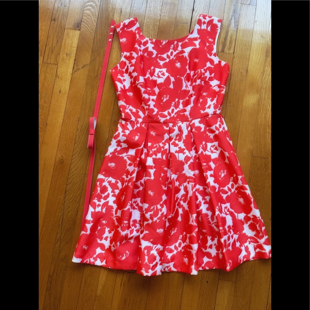 Daytime Dress with Orange Flowers